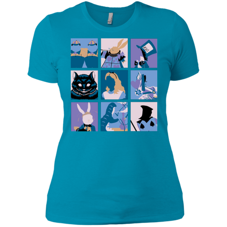 T-Shirts Turquoise / X-Small Alice Pop Women's Premium T-Shirt