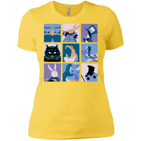 T-Shirts Vibrant Yellow / X-Small Alice Pop Women's Premium T-Shirt