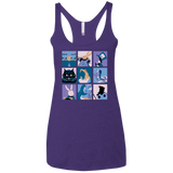 T-Shirts Purple / X-Small Alice Pop Women's Triblend Racerback Tank