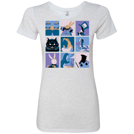 T-Shirts Heather White / Small Alice Pop Women's Triblend T-Shirt