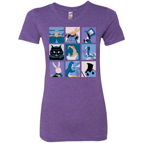 T-Shirts Purple Rush / Small Alice Pop Women's Triblend T-Shirt