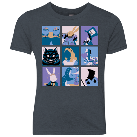 T-Shirts Vintage Navy / YXS Alice Pop Youth Triblend T-Shirt