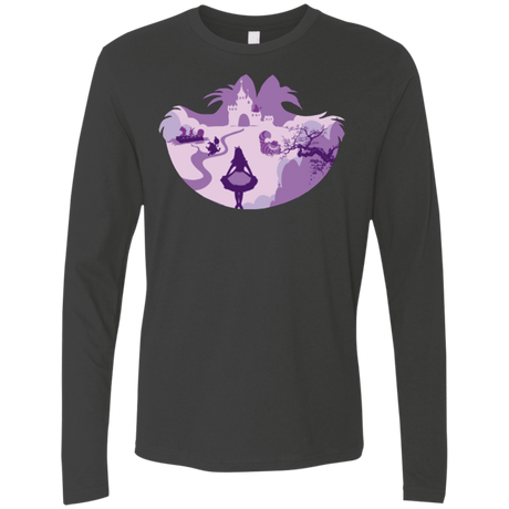 T-Shirts Heavy Metal / Small Alice Portrait Pop Men's Premium Long Sleeve