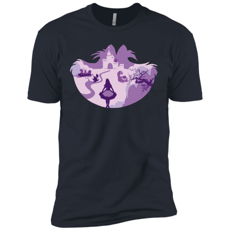 T-Shirts Indigo / X-Small Alice Portrait Pop Men's Premium T-Shirt