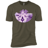 T-Shirts Military Green / X-Small Alice Portrait Pop Men's Premium T-Shirt