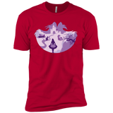 T-Shirts Red / X-Small Alice Portrait Pop Men's Premium T-Shirt