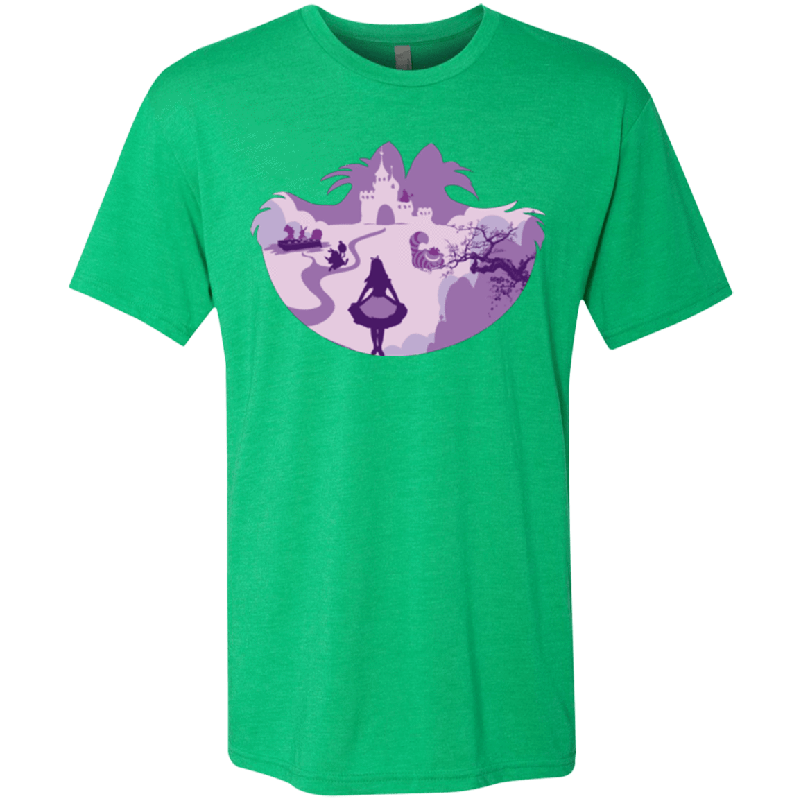 T-Shirts Envy / Small Alice Portrait Pop Men's Triblend T-Shirt