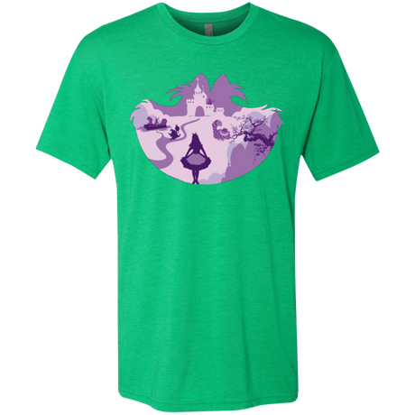 T-Shirts Envy / Small Alice Portrait Pop Men's Triblend T-Shirt