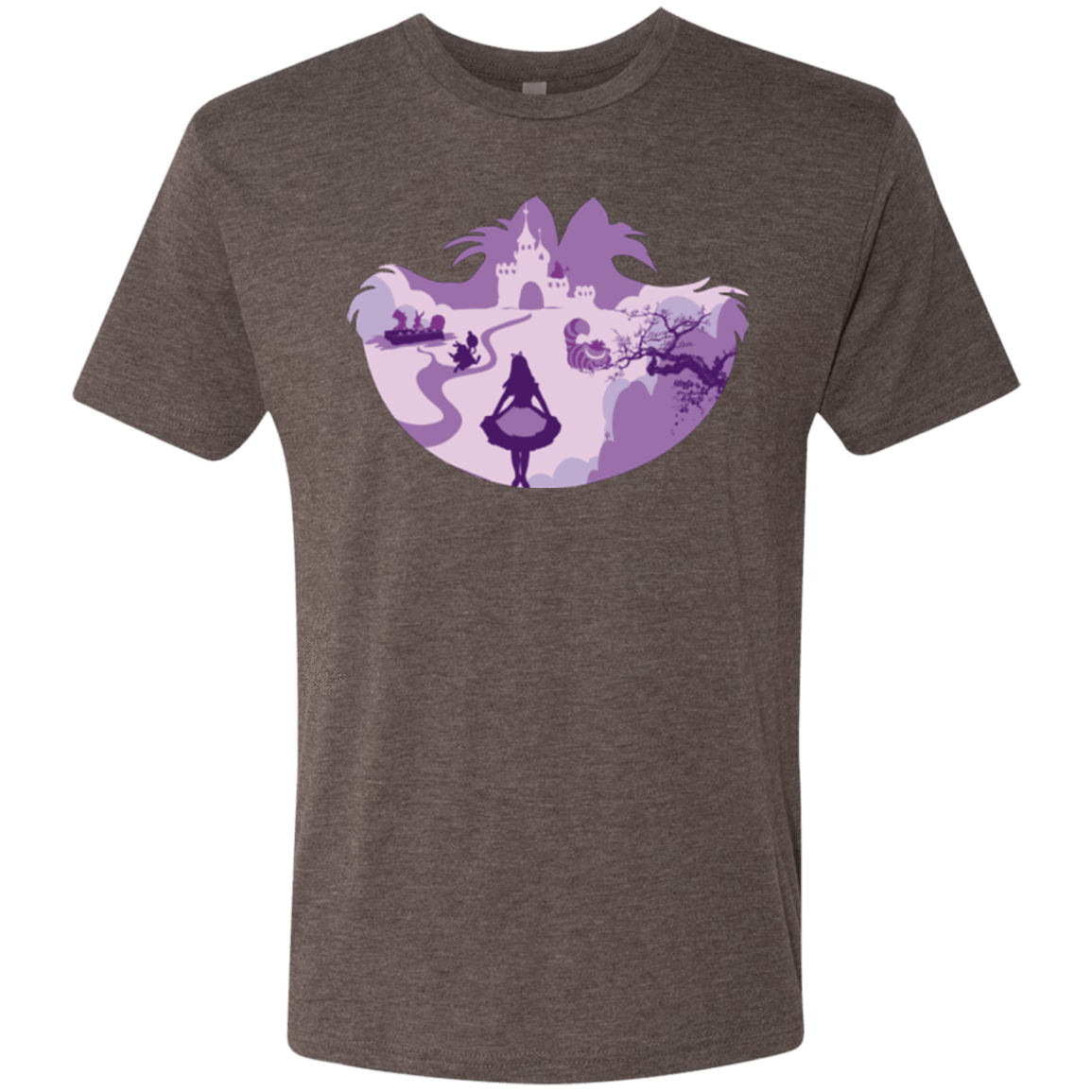 T-Shirts Macchiato / Small Alice Portrait Pop Men's Triblend T-Shirt