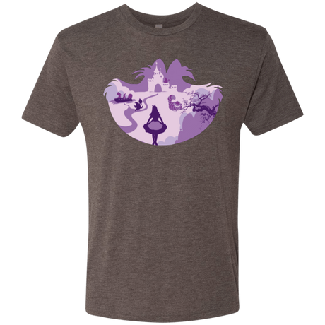 T-Shirts Macchiato / Small Alice Portrait Pop Men's Triblend T-Shirt