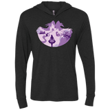 T-Shirts Vintage Black / X-Small Alice Portrait Pop Triblend Long Sleeve Hoodie Tee