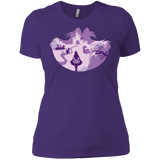 T-Shirts Purple / X-Small Alice Portrait Pop Women's Premium T-Shirt