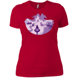 T-Shirts Red / X-Small Alice Portrait Pop Women's Premium T-Shirt