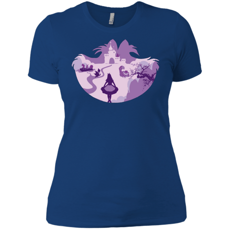 T-Shirts Royal / X-Small Alice Portrait Pop Women's Premium T-Shirt