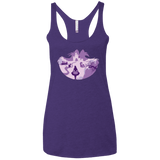 T-Shirts Purple / X-Small Alice Portrait Pop Women's Triblend Racerback Tank