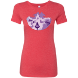 T-Shirts Vintage Red / Small Alice Portrait Pop Women's Triblend T-Shirt