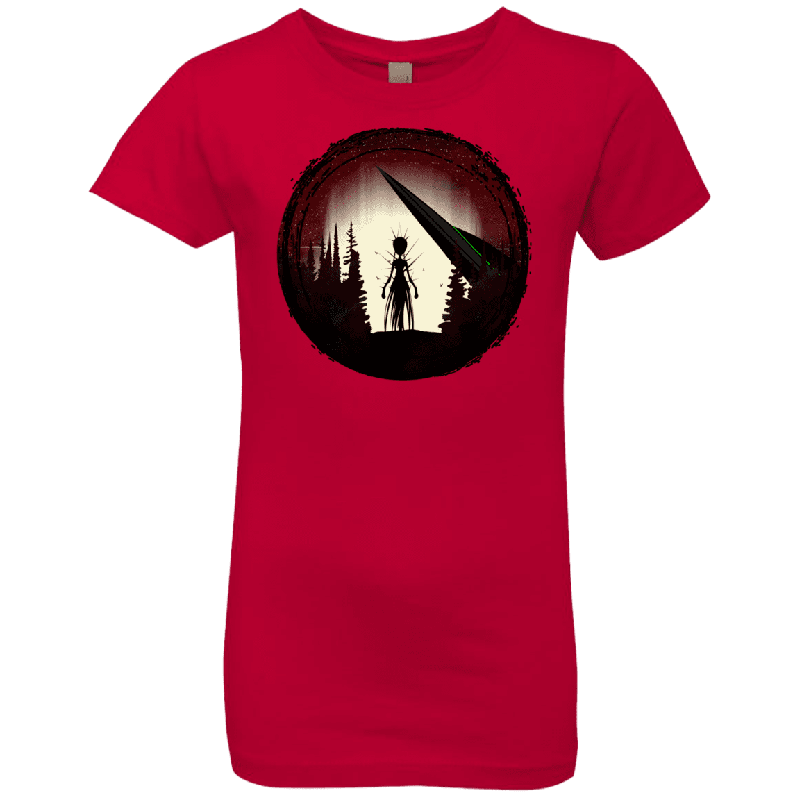 T-Shirts Red / YXS Alien Armor Girls Premium T-Shirt