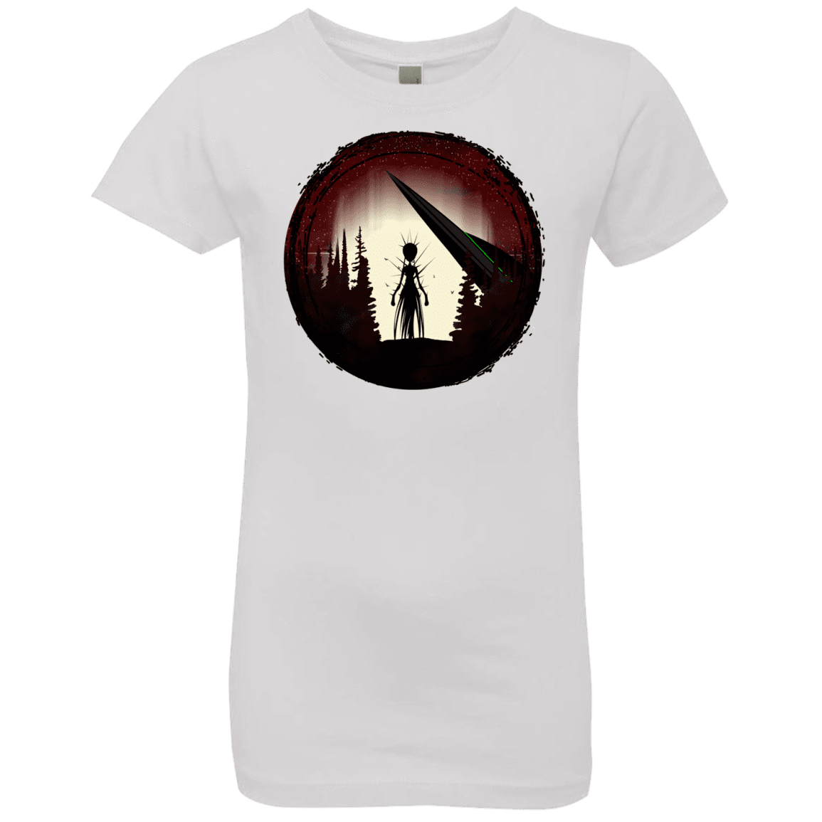 T-Shirts White / YXS Alien Armor Girls Premium T-Shirt