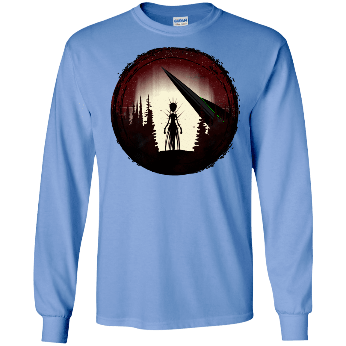 T-Shirts Carolina Blue / S Alien Armor Men's Long Sleeve T-Shirt