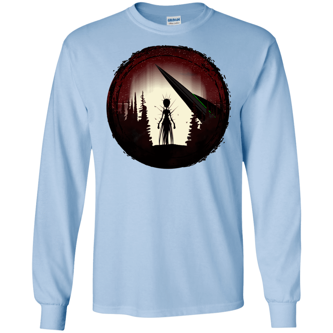 T-Shirts Light Blue / S Alien Armor Men's Long Sleeve T-Shirt