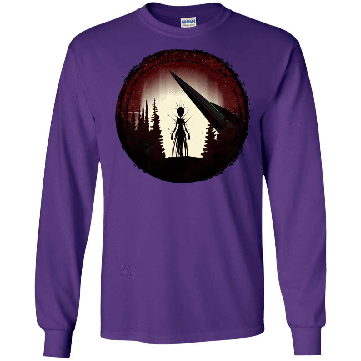 T-Shirts Purple / S Alien Armor Men's Long Sleeve T-Shirt