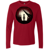T-Shirts Cardinal / S Alien Armor Men's Premium Long Sleeve