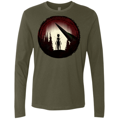 T-Shirts Military Green / S Alien Armor Men's Premium Long Sleeve