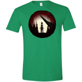 T-Shirts Heather Irish Green / S Alien Armor Men's Semi-Fitted Softstyle