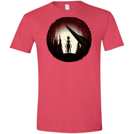 T-Shirts Heather Red / S Alien Armor Men's Semi-Fitted Softstyle