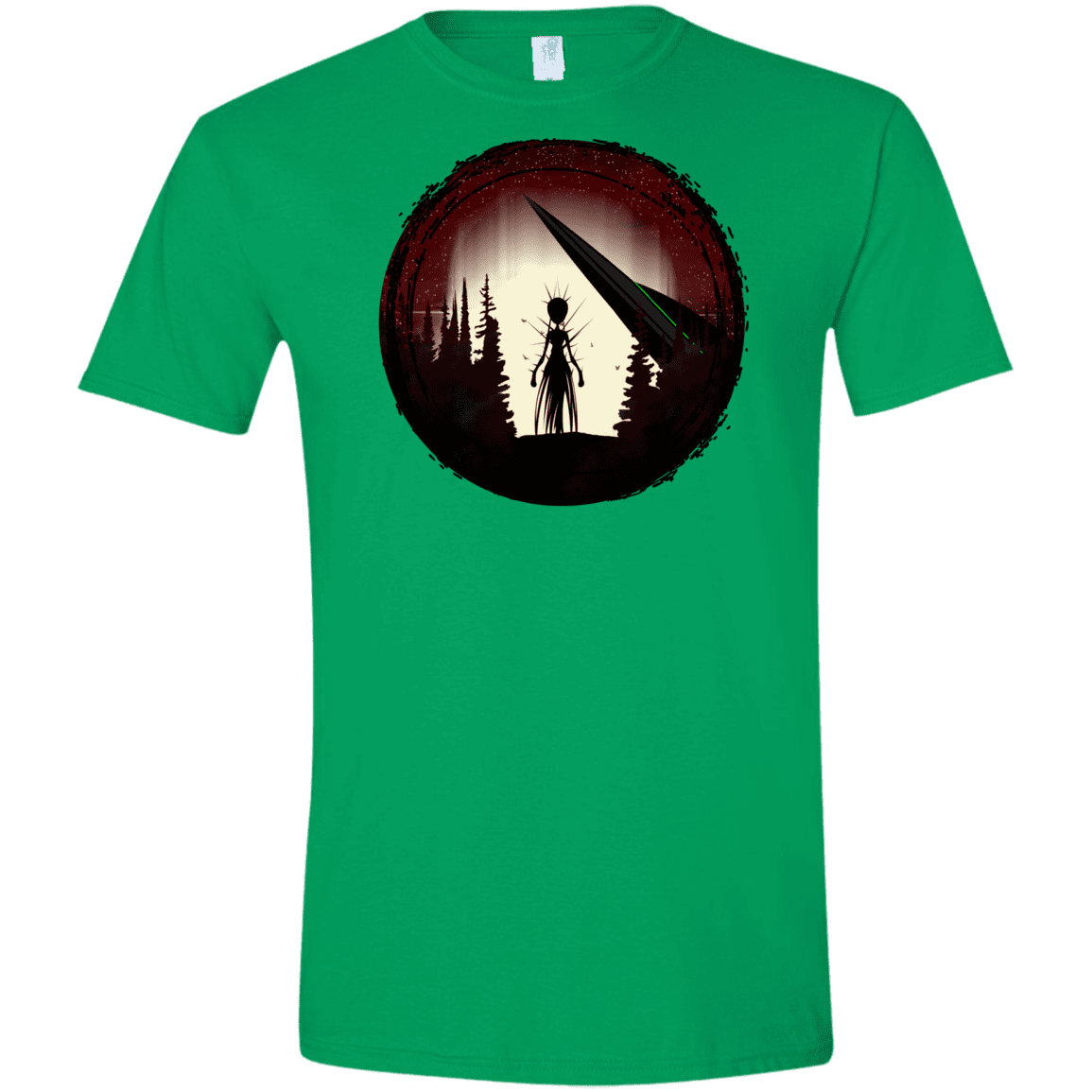 T-Shirts Irish Green / S Alien Armor Men's Semi-Fitted Softstyle