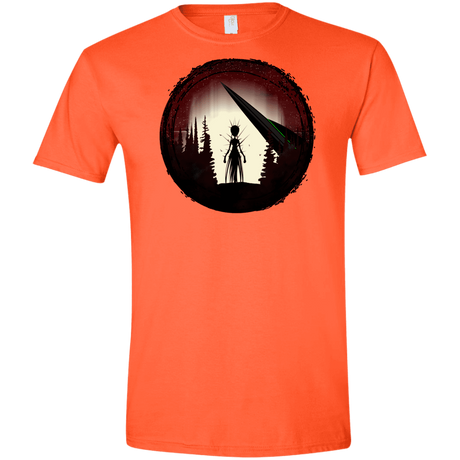 T-Shirts Orange / S Alien Armor Men's Semi-Fitted Softstyle