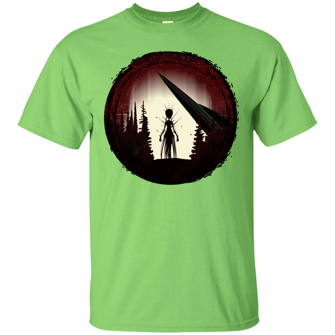 T-Shirts Lime / S Alien Armor T-Shirt