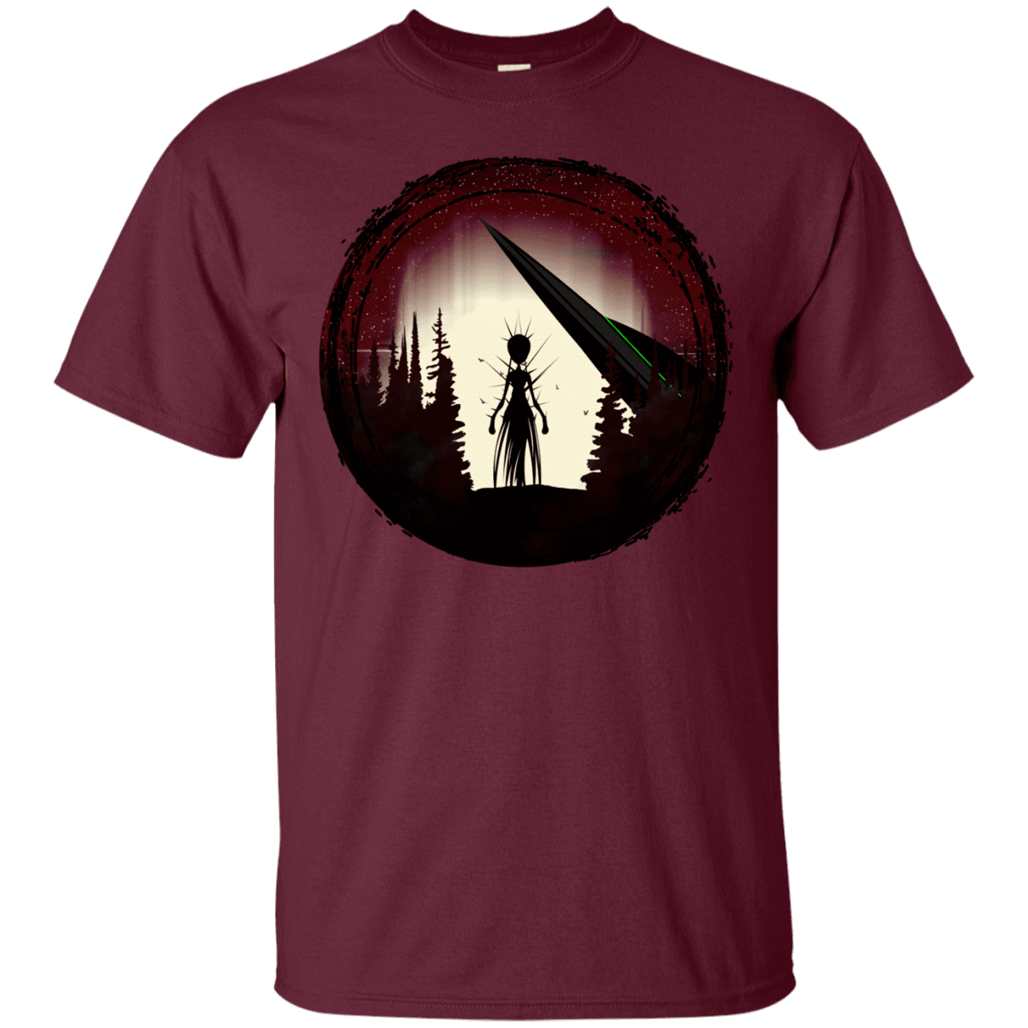 T-Shirts Maroon / S Alien Armor T-Shirt