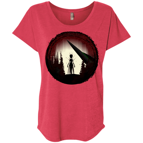 T-Shirts Vintage Red / X-Small Alien Armor Triblend Dolman Sleeve