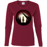 T-Shirts Cardinal / S Alien Armor Women's Long Sleeve T-Shirt