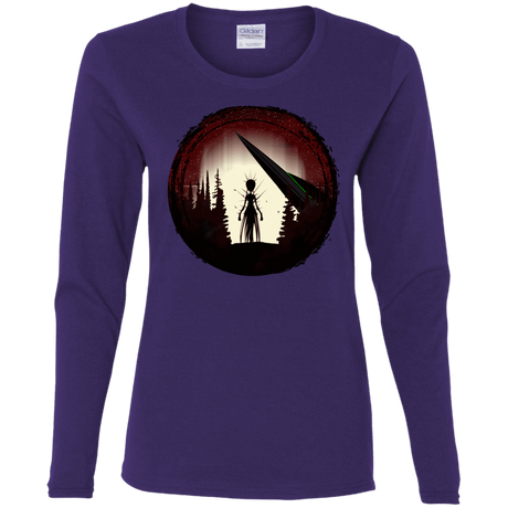 T-Shirts Purple / S Alien Armor Women's Long Sleeve T-Shirt