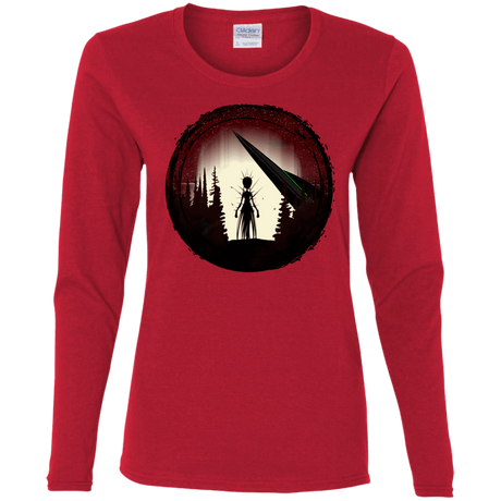 T-Shirts Red / S Alien Armor Women's Long Sleeve T-Shirt