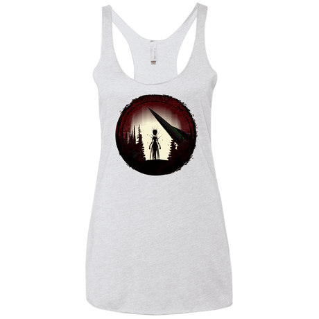 T-Shirts Heather White / X-Small Alien Armor Women's Triblend Racerback Tank