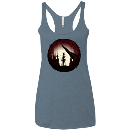 T-Shirts Indigo / X-Small Alien Armor Women's Triblend Racerback Tank