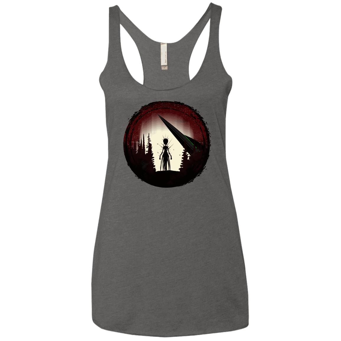 T-Shirts Premium Heather / X-Small Alien Armor Women's Triblend Racerback Tank