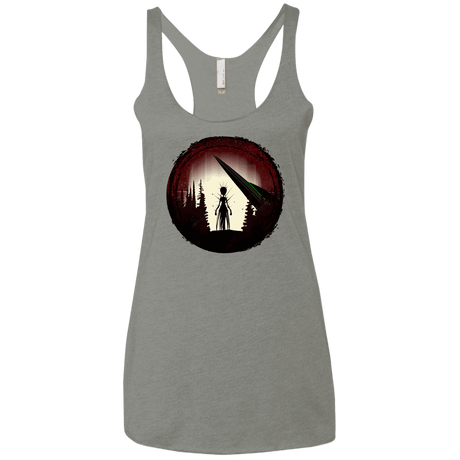 T-Shirts Venetian Grey / X-Small Alien Armor Women's Triblend Racerback Tank