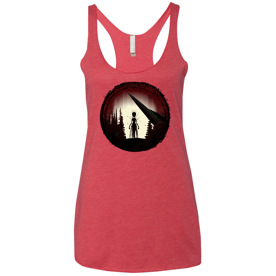 T-Shirts Vintage Red / X-Small Alien Armor Women's Triblend Racerback Tank