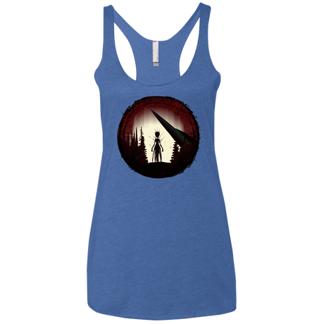 T-Shirts Vintage Royal / X-Small Alien Armor Women's Triblend Racerback Tank