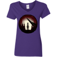 T-Shirts Purple / S Alien Armor Women's V-Neck T-Shirt