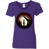 T-Shirts Purple / S Alien Armor Women's V-Neck T-Shirt