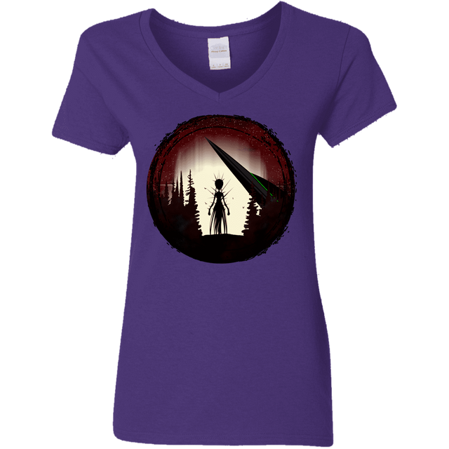 T-Shirts Purple / S Alien Armor Women's V-Neck T-Shirt