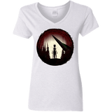 T-Shirts White / S Alien Armor Women's V-Neck T-Shirt