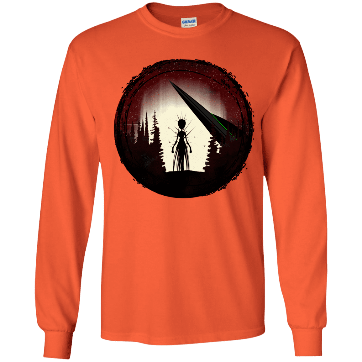 T-Shirts Orange / YS Alien Armor Youth Long Sleeve T-Shirt