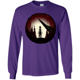 T-Shirts Purple / YS Alien Armor Youth Long Sleeve T-Shirt