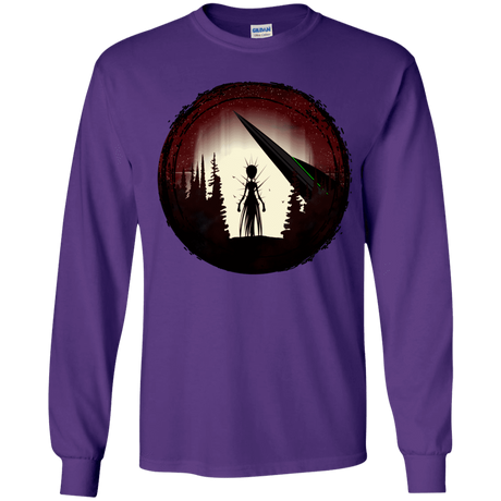 T-Shirts Purple / YS Alien Armor Youth Long Sleeve T-Shirt